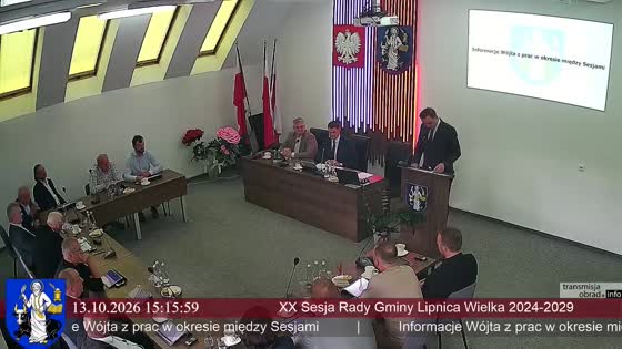 XX Sesja Rady Gminy Lipnica Wielka 2024-2029
