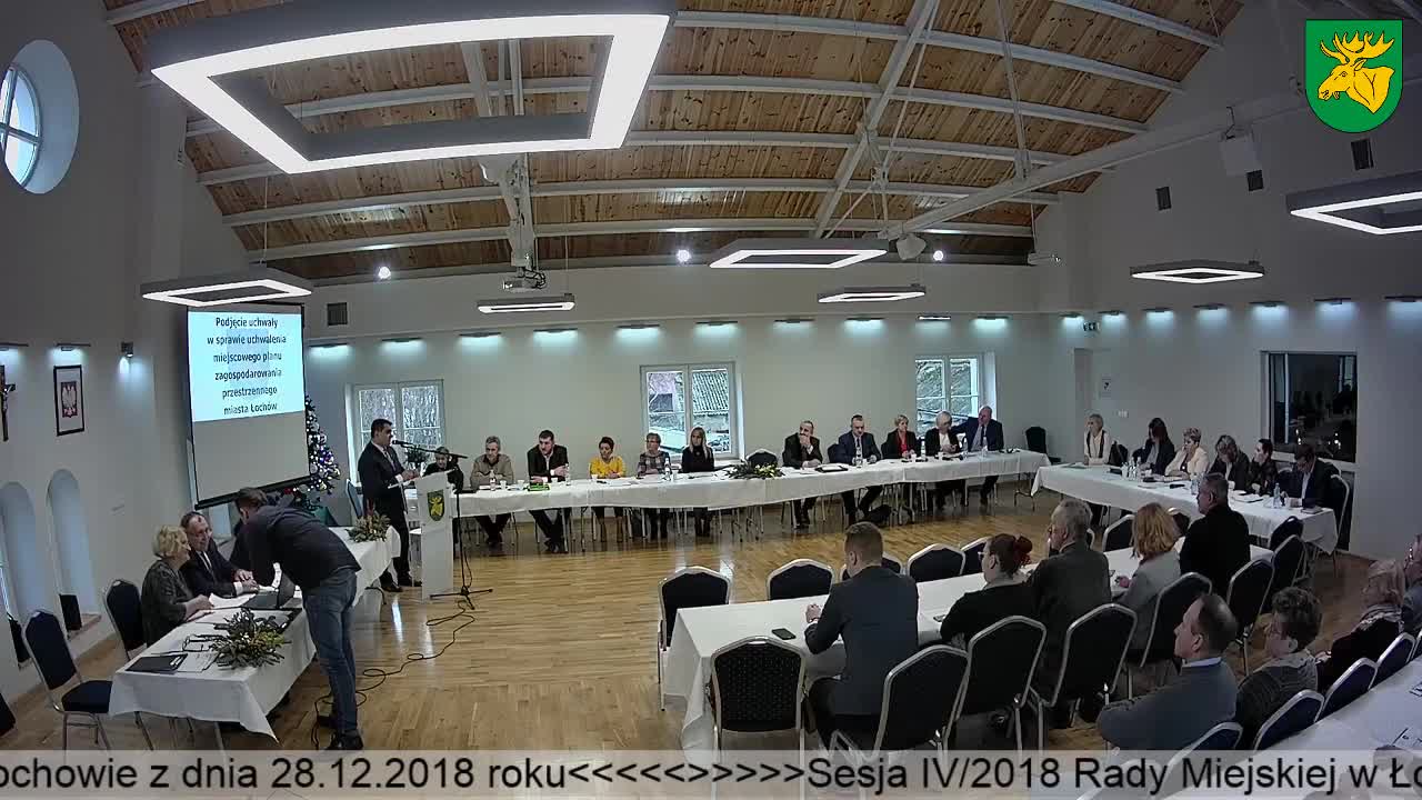 Sesja IV/2018 Rady Miejskiej w Łochowie