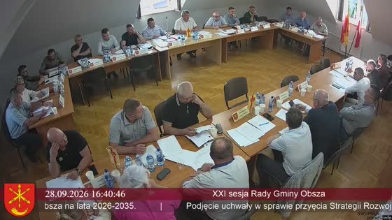 XXI sesja Rady Gminy Obsza