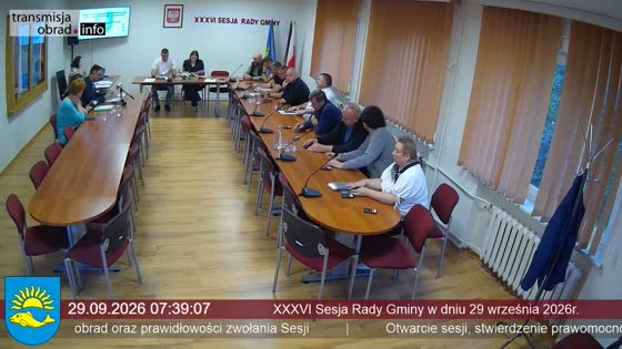 XXXVI Sesja Rady Gminy w dniu 29 września 2026r.