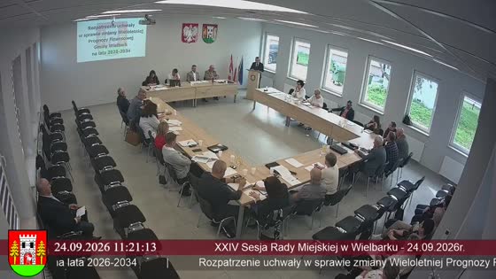 XXIV Sesja Rady Miejskiej w Wielbarku - 24.09.2026r.