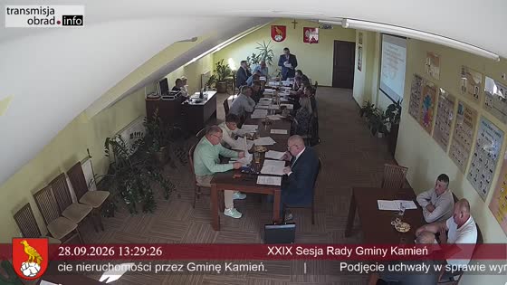 XXIX Sesja Rady Gminy Kamień