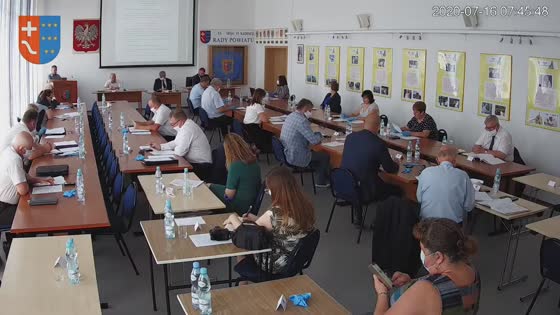 XX Sesja VI Kadencji Rady Powiatu w Kolbuszowej