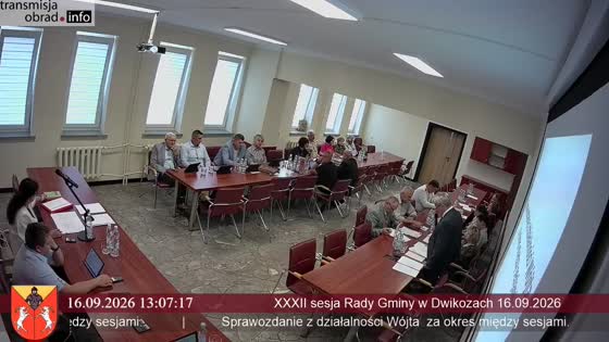 XXXII sesja Rady Gminy w Dwikozach 16.09.2026