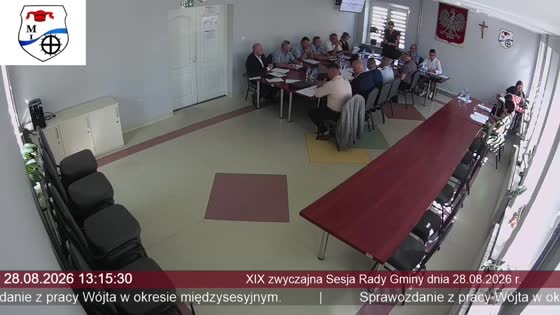 XIX zwyczajna Sesja Rady Gminy dnia 28.08.2026 r.