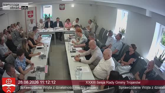 XXXIII Sesja Rady Gminy Trojanów
