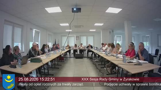 XXX Sesja Rady Gminy w Żyrakowie