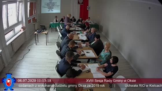 XVIII Sesja Rady Gminy Oksa