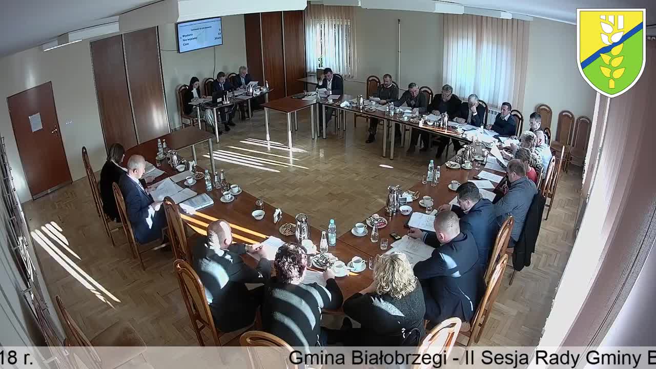 Transmisja II sesji Rady Gminy