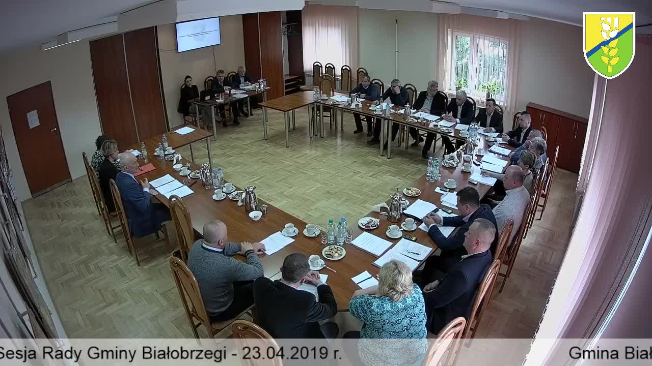 Transmisja VIII sesji Rady Gminy