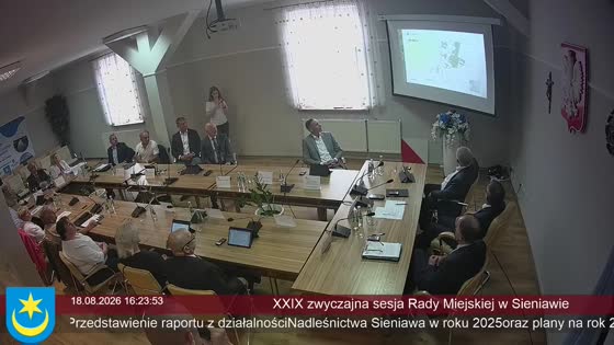 XXIX zwyczajna sesja Rady Miejskiej w Sieniawie