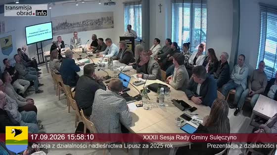 XXXII Sesja Rady Gminy Sulęczyno