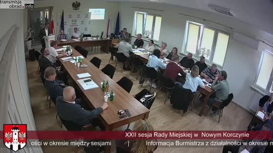 XXII sesja Rady Miejskiej w  Nowym Korczynie