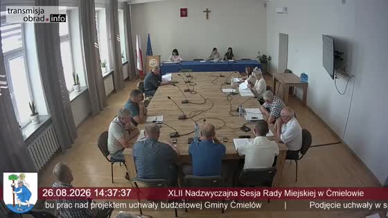 XLII Nadzwyczajna Sesja Rady Miejskiej w Ćmielowie
