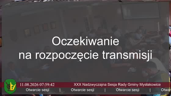 XXX Nadzwyczajna Sesja Rady Gminy Mysłakowice