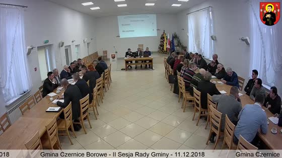 II Sesja Rady Gminy Czernice Borowe
