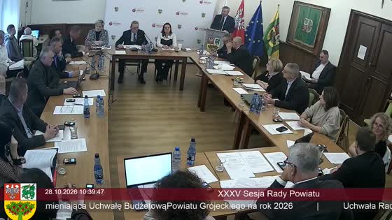 XXXV Sesja Rady Powiatu