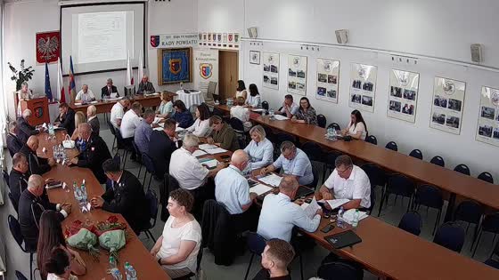 Nadzwyczajna XXV Sesja VII Kadencji Rady Powiatu w Kolbuszowej