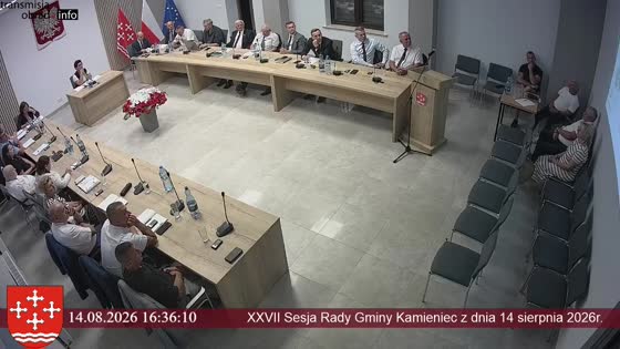 XXVII Sesja Rady Gminy Kamieniec z dnia 14 sierpnia 2026r.
