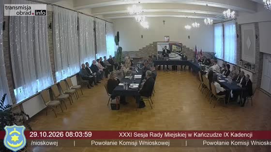 XXXI Sesja Rady Miejskiej w Kańczudze IX Kadencji
