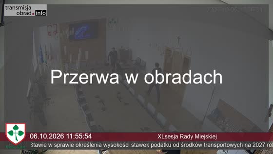 XLsesja Rady Miejskiej