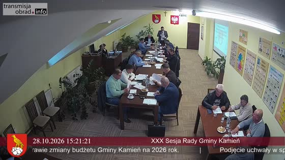 XXX Sesja Rady Gminy Kamień
