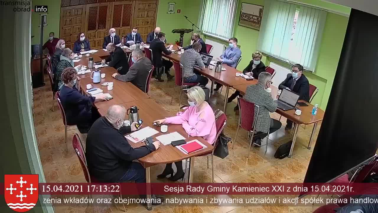 Sesja Rady Gminy Kamieniec XXI