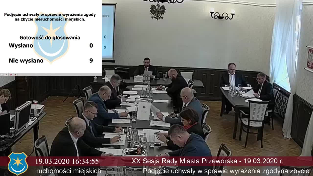 XX Sesja Rady Miasta Przeworska