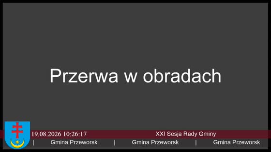 XXI Sesja Rady Gminy
