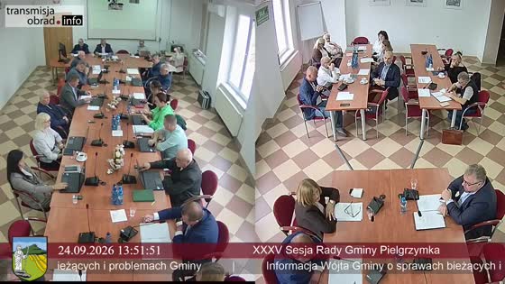 XXXV Sesja Rady Gminy Pielgrzymka