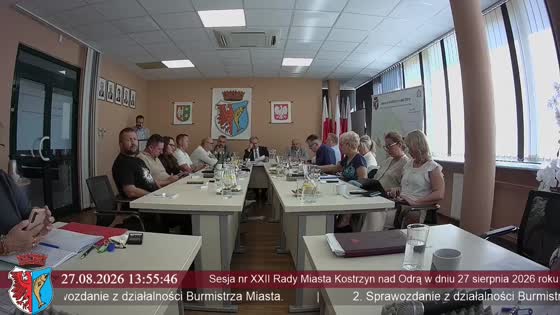 Sesja nr XXII Rady Miasta Kostrzyn nad Odrą w dniu 27 sierpnia 2026 roku