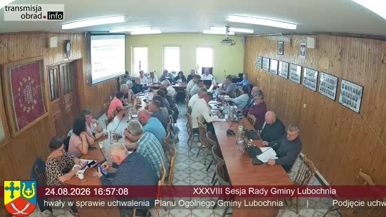 XXXVIII Sesja Rady Gminy Lubochnia