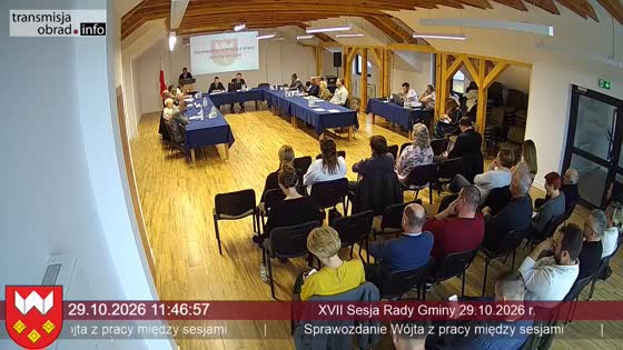 XVII Sesja Rady Gminy 29.10.2026 r.