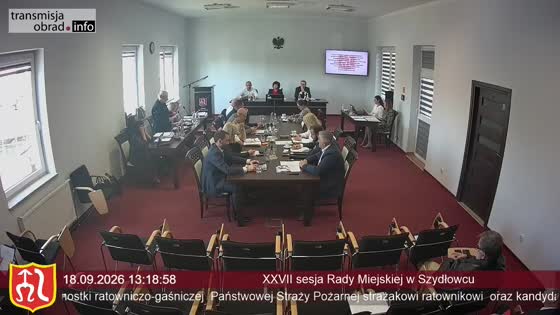 XXVII sesja Rady Miejskiej w Szydłowcu