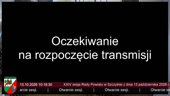 XXIV sesja Rady Powiatu w Szczytnie z dnia 13 października 2026 r.