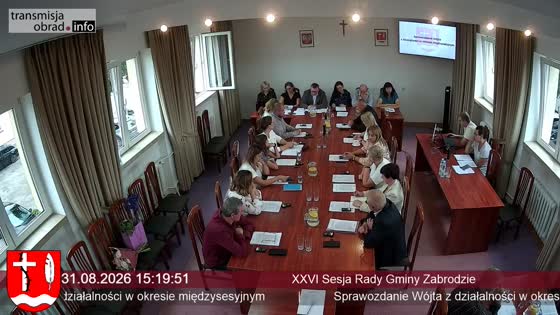 XXVI Sesja Rady Gminy Zabrodzie
