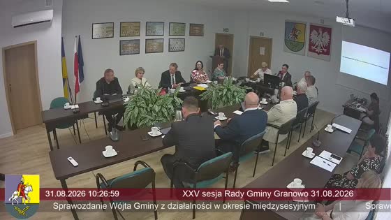 XXV sesja Rady Gminy Granowo 31.08.2026