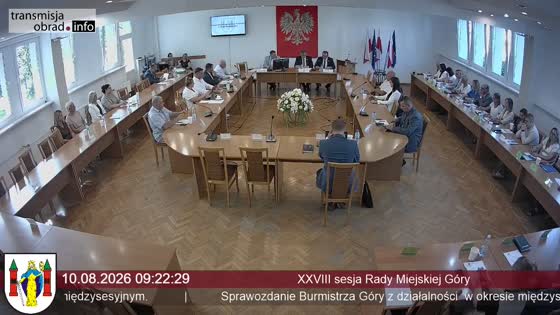 XXVIII sesja Rady Miejskiej Góry