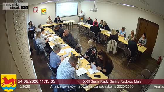 XXII Sesja Rady Gminy Radowo Małe