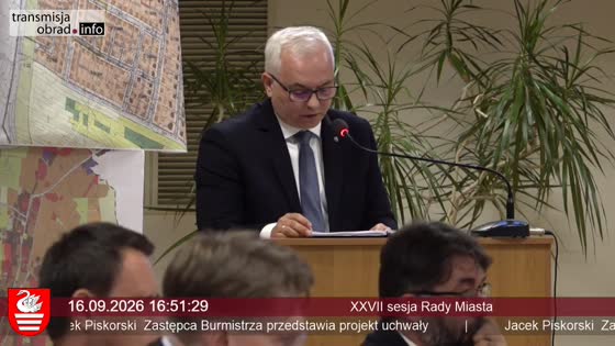 XXVII sesja Rady Miasta