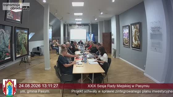 XXIX Sesja Rady Miejskiej w Pasymiu