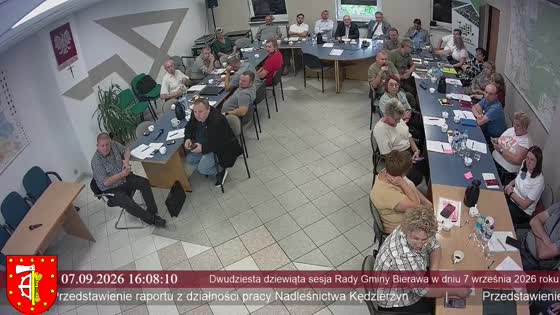 Dwudziesta dziewiąta sesja Rady Gminy Bierawa w dniu 7 września 2026 roku