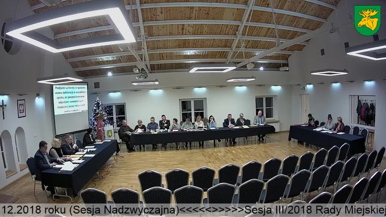 Sesja III/2018 Rady Miejskiej w Łochowie (Sesja Nadzwyczajna)