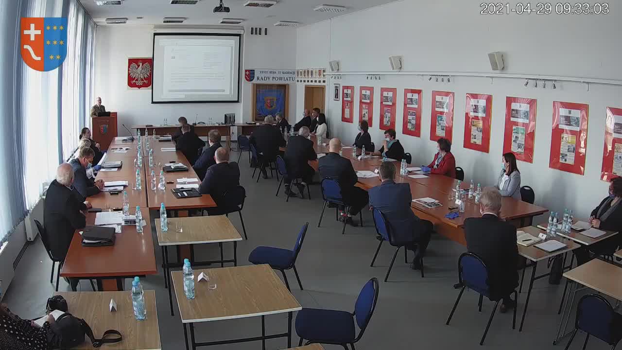 XXVIII Sesja VI Kadencji Rady Powiatu w Kolbuszowej