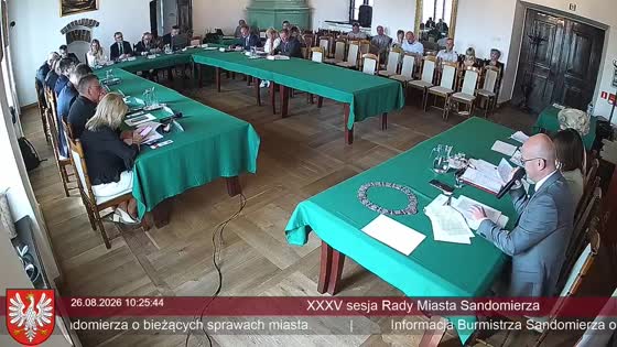 XXXV sesja Rady Miasta Sandomierza