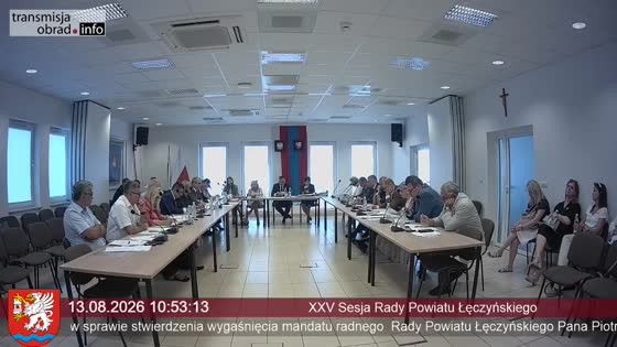 XXV Sesja Rady Powiatu Łęczyńskiego