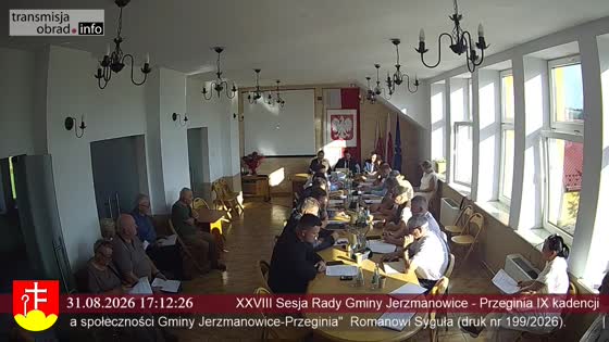 XXVIII Sesja Rady Gminy Jerzmanowice - Przeginia IX kadencji