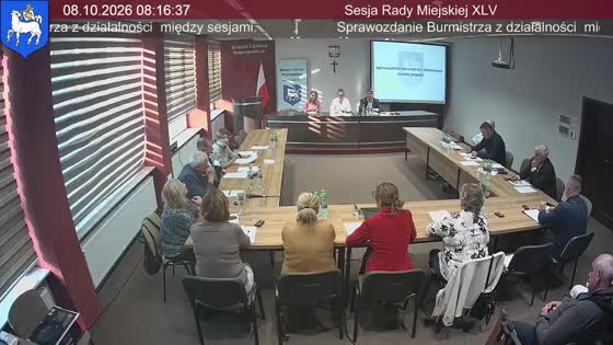 Sesja Rady Miejskiej XLV