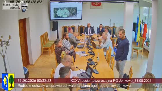 XXXVI sesja nadzwyczajna RG Jonkowo_31.08.2026