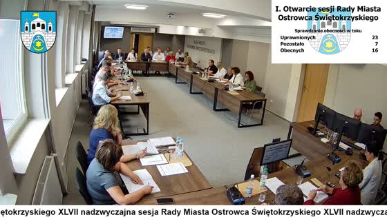 XLVII nadzwyczajna sesja Rady Miasta Ostrowca Świętokrzyskiego
